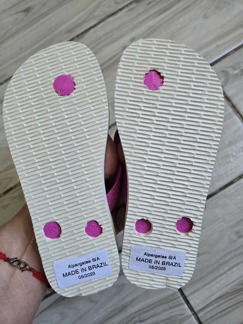 Havaianas Kids Pink & Purple Unicorn Flip Flops with Star Accent